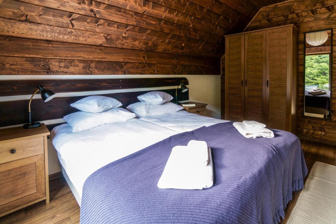 Novosiele Residence - Nad Gorska Rzeka - Lesne Spa Sauna Jacuzzi - Bieszczady Bystre  エクステリア 写真