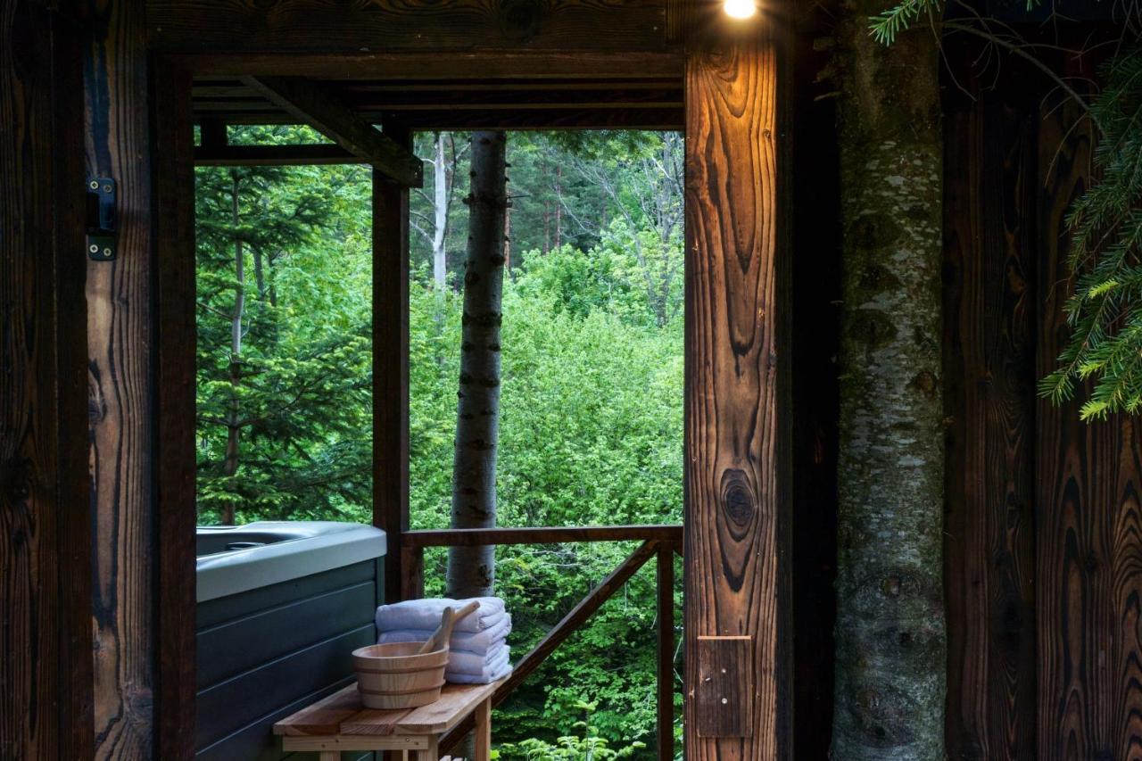 Novosiele Residence - Nad Gorska Rzeka - Lesne Spa Sauna Jacuzzi - Bieszczady Bystre  エクステリア 写真
