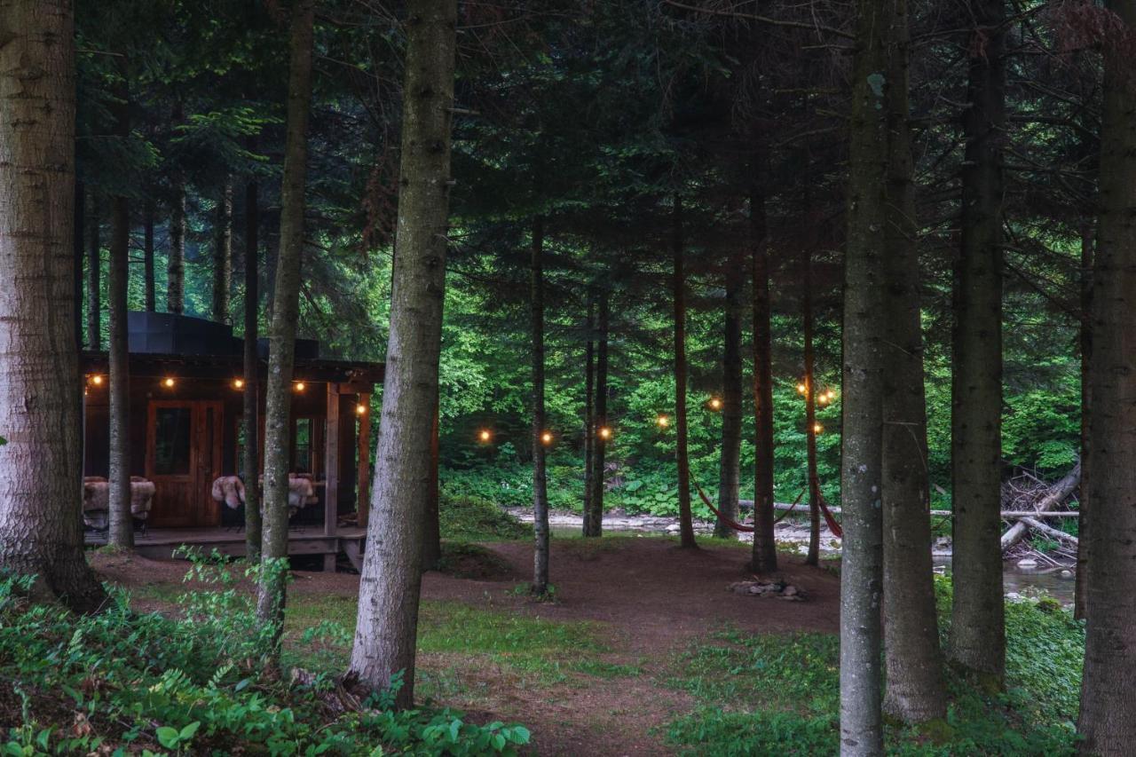 Novosiele Residence - Nad Gorska Rzeka - Lesne Spa Sauna Jacuzzi - Bieszczady Bystre  エクステリア 写真