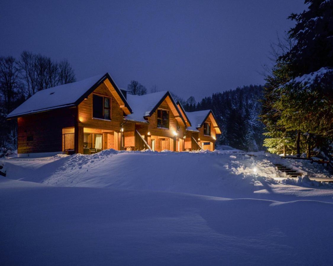 Novosiele Residence - Nad Gorska Rzeka - Lesne Spa Sauna Jacuzzi - Bieszczady Bystre  エクステリア 写真