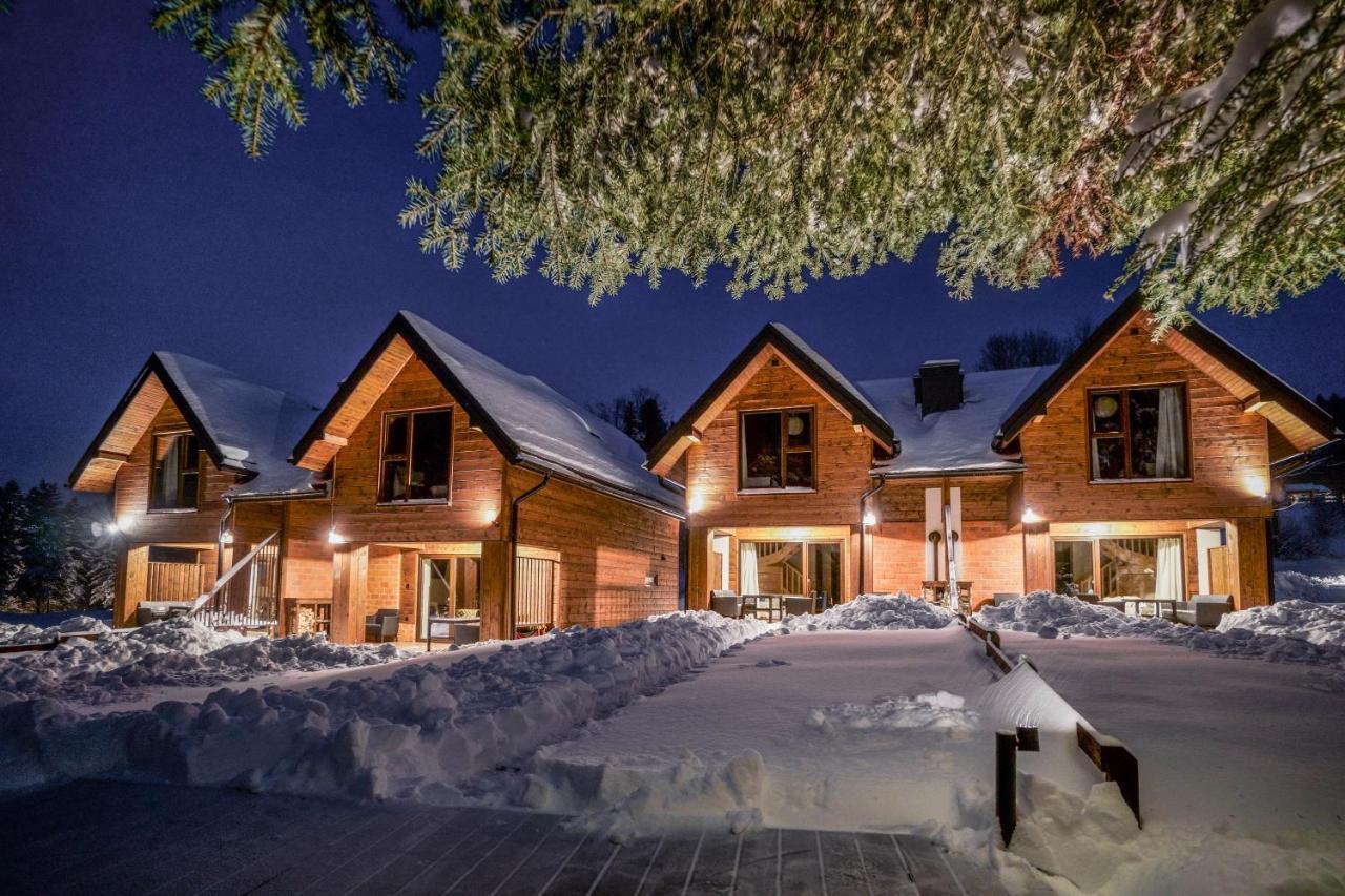 Novosiele Residence - Nad Gorska Rzeka - Lesne Spa Sauna Jacuzzi - Bieszczady Bystre  エクステリア 写真