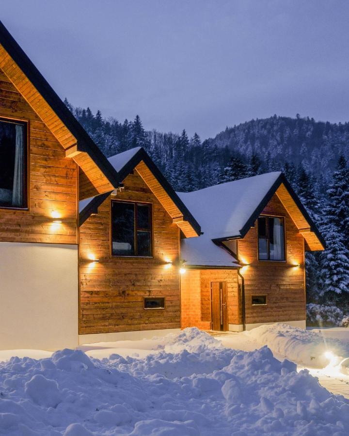 Novosiele Residence - Nad Gorska Rzeka - Lesne Spa Sauna Jacuzzi - Bieszczady Bystre  エクステリア 写真