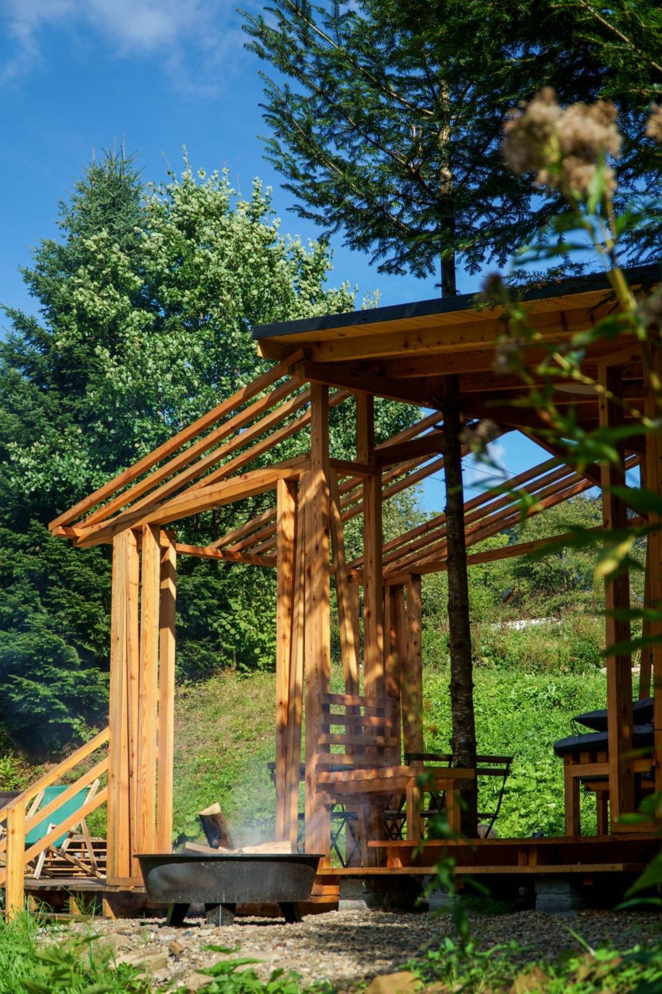 Novosiele Residence - Nad Gorska Rzeka - Lesne Spa Sauna Jacuzzi - Bieszczady Bystre  エクステリア 写真